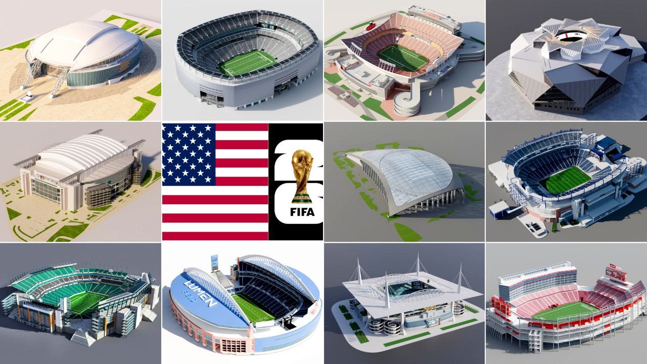 USA stadiums - Fifa world cup 2026 collection cover
