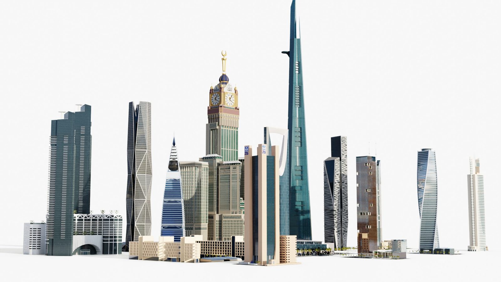 Saudi arabia tallest buildings collection cover