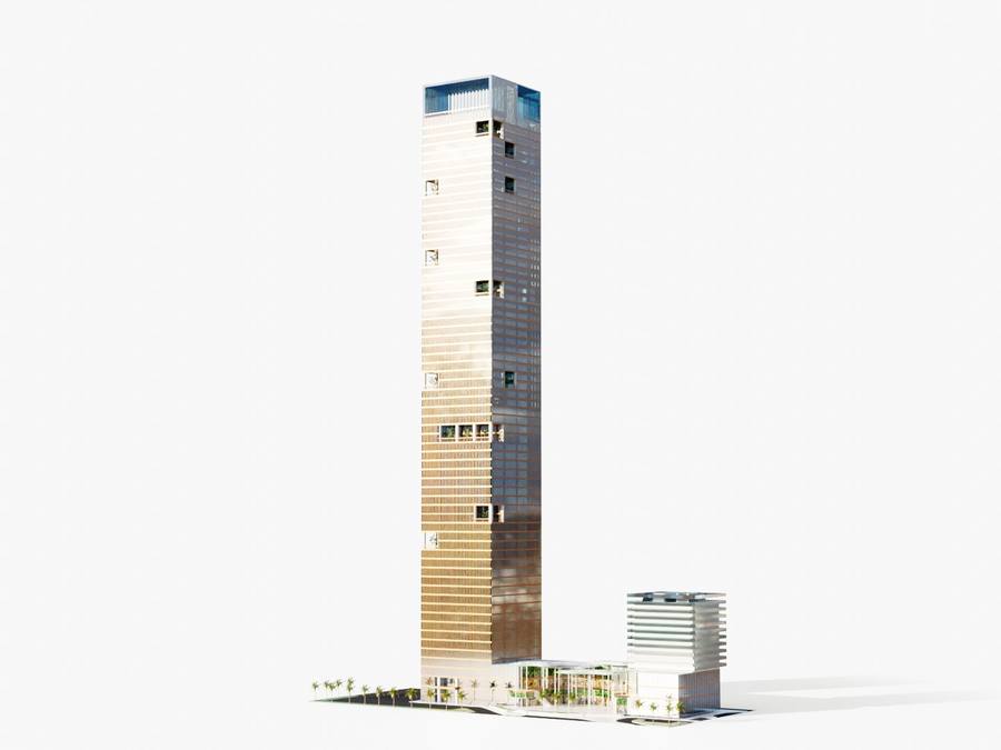 Rafal living tower - Saudi arabia